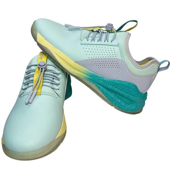 Clove Shoes - Clove Apple Jade Green Nursing Sneaker Yellow Gray Green Women 7.5 NWOB